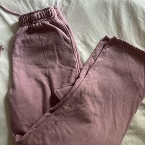 Garage Pink Cargo Sweatpants